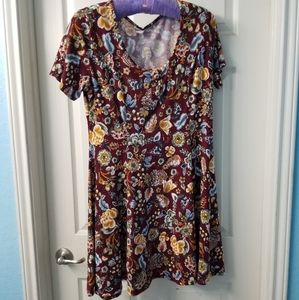 Banana Lemon XL Floral Dress